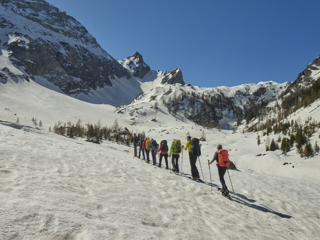 Schneeschuhtour Berner Oberlaender Haute Route 2022